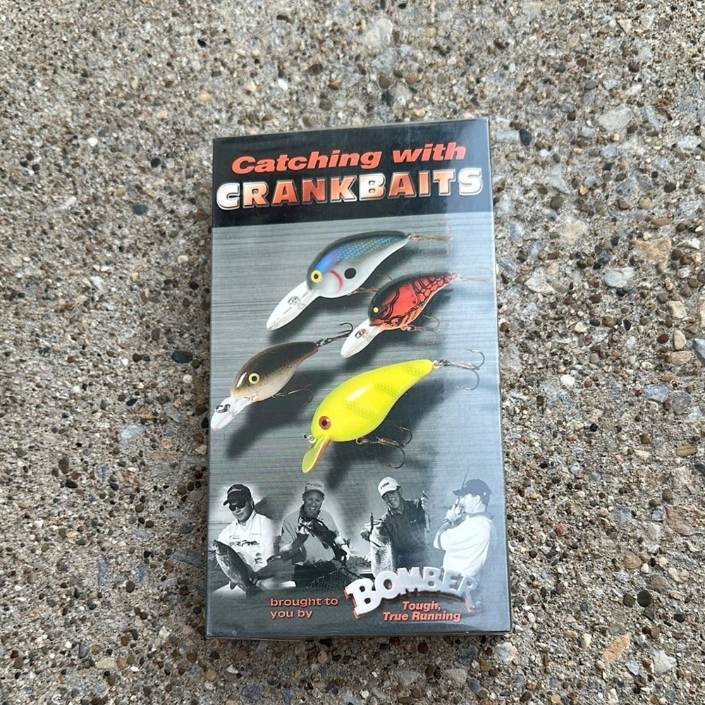 NWT Catching with Crankbaits VHS Tape